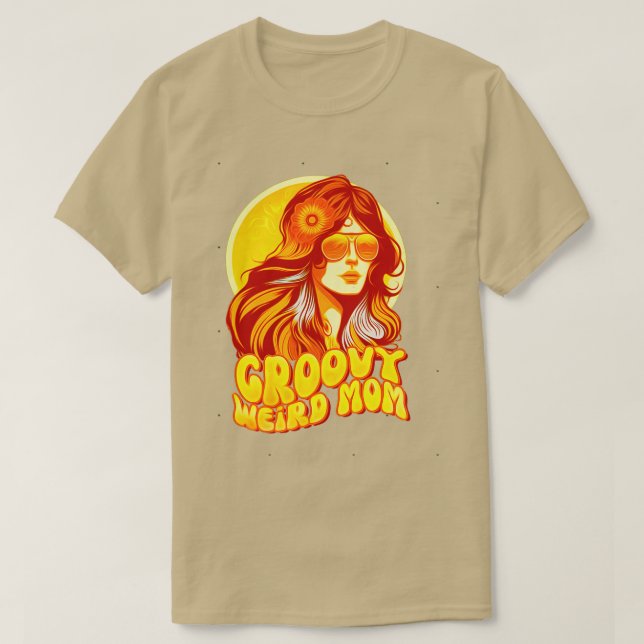 konstig mammor bygger tecken 168 t shirt (Design framsida)