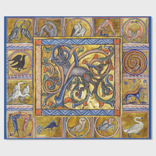 KONSTIG MEDIEVAL BESTIARY, ANTELOP FANTASTIC DJUR PRESENTPAPPER