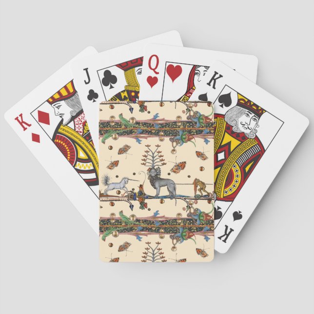 KONSTIG MEDIEVAL BESTIARY,APOCALIYPTIC BEAST,UNICO CASINOKORT (Baksidan)