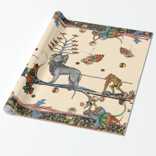 KONSTIG MEDIEVAL BESTIARY,APOCALIYPTIC BEAST,UNICO PRESENTPAPPER