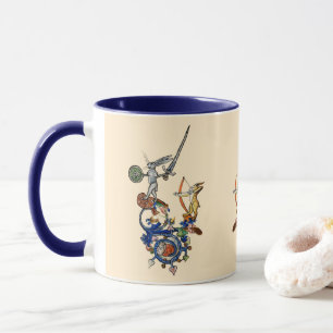 KONSTIG MEDIEVAL BESTIARY,Killer Rabbits with Swor Mugg