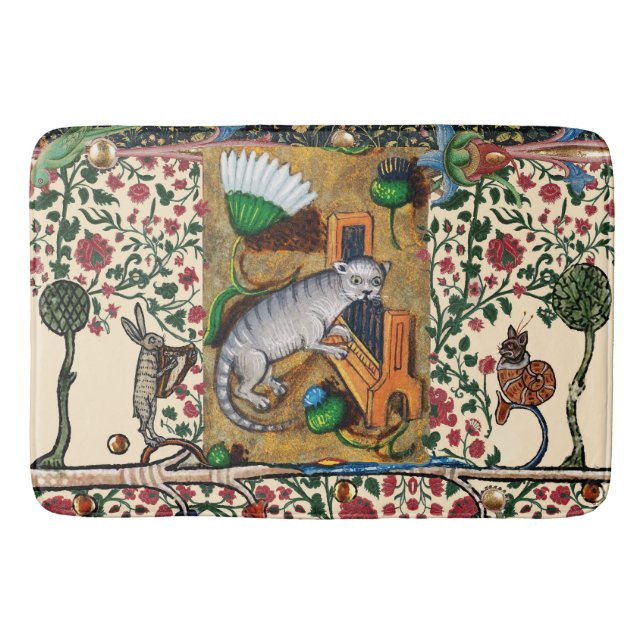 KONSTIG MEDIEVAL BESTIARY MUSIC,CAT PLAYCHAN ORGAN BADRUMSMATTA (Framsidan)