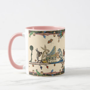 KONSTIG MEDIEVAL BESTIARY SKAPAR MUSIC,Rabbit, Hun Mugg
