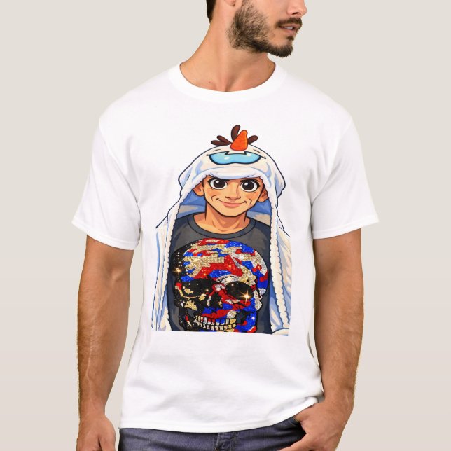 Konstig Men Verklig Deklarationsstil T Shirt (Framsida)
