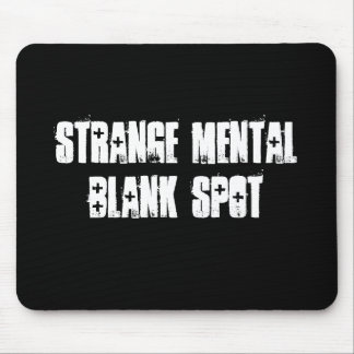Konstig mental tom fläck Aa Mousepad Musmatta