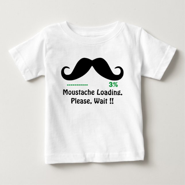 konstig mustasch tröja (Framsida)