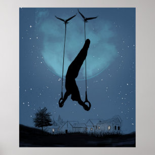 Konstig natt poster