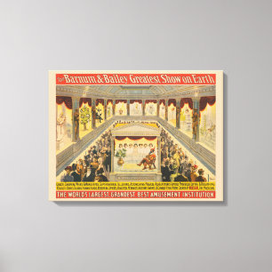 Konstig och underbara supernaturliga föreställning canvastryck