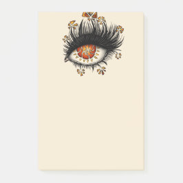 Konstig Öga i Lava Digital Art Post-it Block