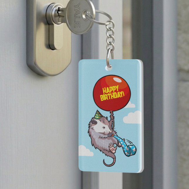 Konstig Opossum Grattis på födelsedagen! Flytande  (Skapare uppladdad)