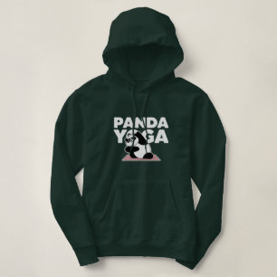konstig panda yoga t shirt