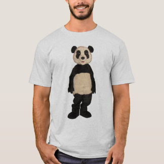 Konstig PandaArgyle T-tröja T-shirt