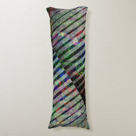 Konstig, rep och färgad, med urklipp kroppskudde