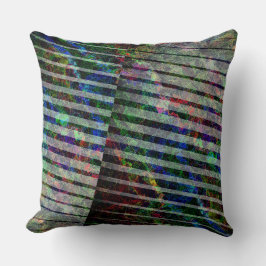 Konstig, rep och färgad, med urklipp kudde