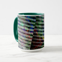 Konstig, rep och färgad, med urklipp mugg