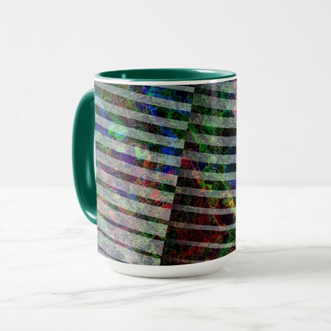 Konstig, rep och färgad, med urklipp mugg (Framsida vänster)