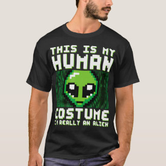 Konstig Roligt Det Här Är Min Människo Kostym JAG T Shirt