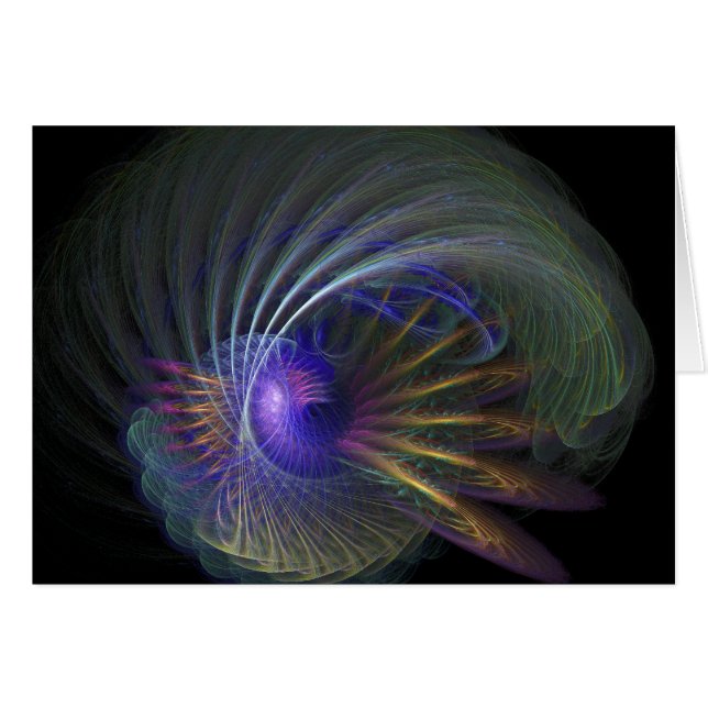 "Konstig Sak 002" Hälsningskort (Framsidan Horizontal)