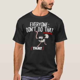 konstig, sarkastisk t-shirt strutch merch
