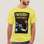 KONSTIG: Science-Fantasy Retro Tecknads T-Shirt<br><div class="desc">Fira klassiska tecknader och gå till kant av underlig och tillbaka med den här KONSTIGEN: Science-Fantasy Retro Tecknads T-Shirt från Eclectic Creations Studio. Använda Real Viewer att se det i rörelse. Anpassa den och leta efter dig. Ta med dig vidrigheten hem i dag!</div>