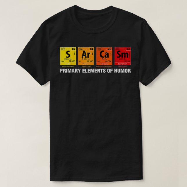 Konstig Science Joke 1 T Shirt (Design framsida)