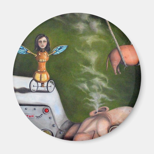 Konstig Science Magnet (Framsidan)