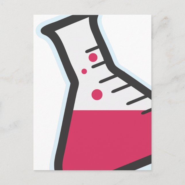 Konstig Science Vykort (Framsida)