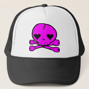 Konstig Skalle Goth Kawaii StyROSA Truckerkeps