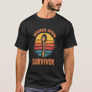Konstig Sked Överlevare - Träsked Överlevare T Shirt
