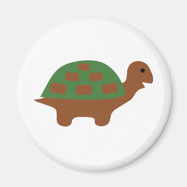 konstig sköldpadda magnet (Framsidan)