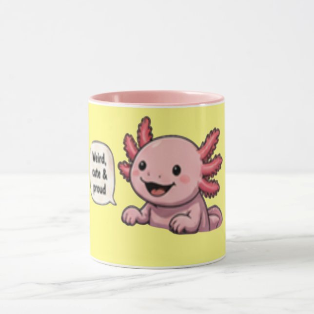 Konstig Söt och Stolt | Rolig Kaffe Mugg (Center)