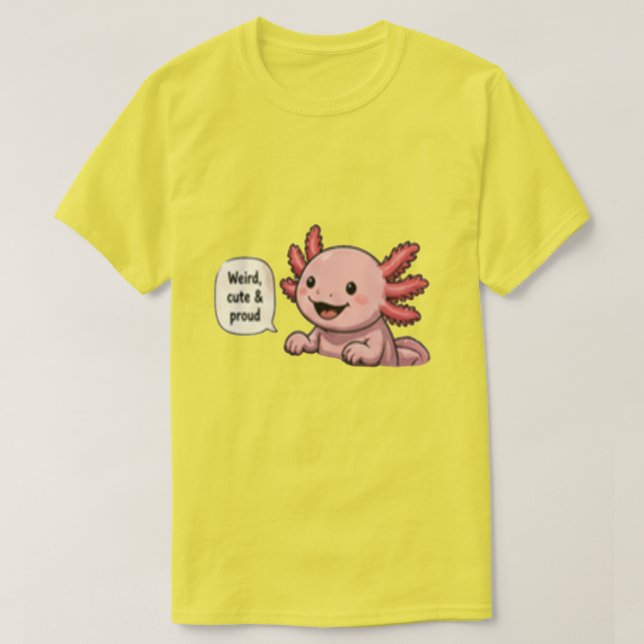 Konstig Söt och Stolt | Rolig  T Shirt (Design framsida)