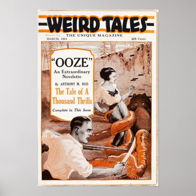 Konstig Tales Oze First Issues Poster (Framsidan)