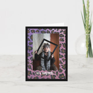 Konstig tittar samma ålder som ålderskort kort