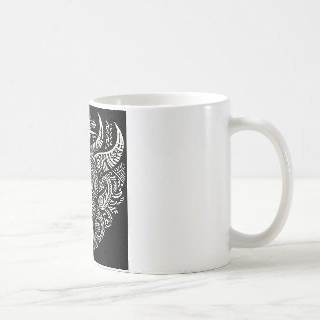 konstig tribal mugg (Höger)