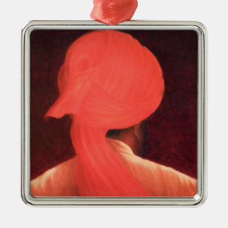 Konstig Turban Julgransprydnad Metall