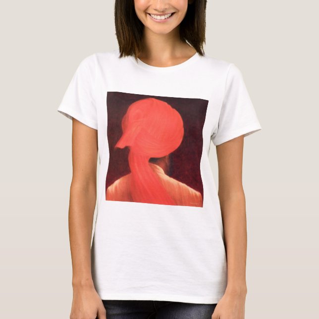Konstig Turban T Shirt (Framsida)