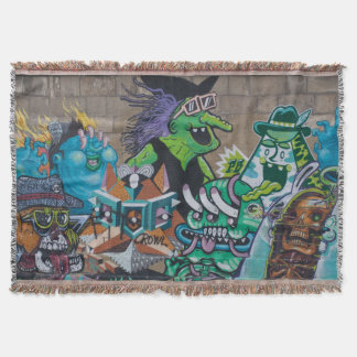 Konstig Wicked Vild Witch Graffiti Mysfilt