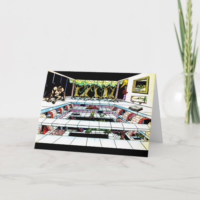 Konstiga drömmar - kort (Framsida)