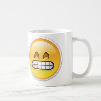 Konstiga Emoji Kaffemugg