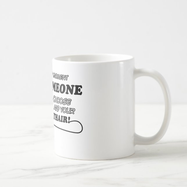 Konstiga exotiska shorthairdesigner kaffemugg (Höger)