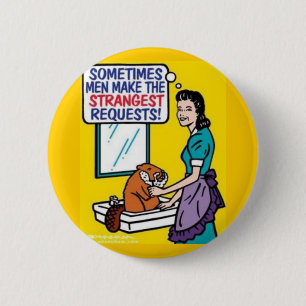 Konstiga förfrågan knapp