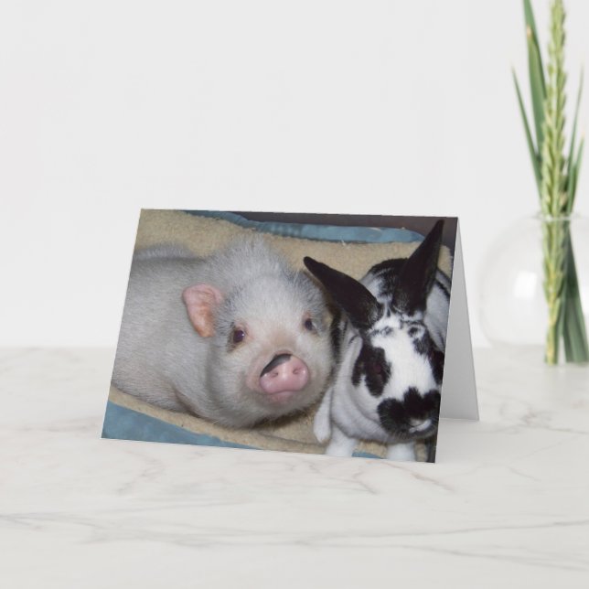 Konstiga vänner kort (Framsida)