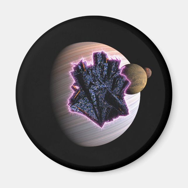 konstiga världar magnet (Framsidan)