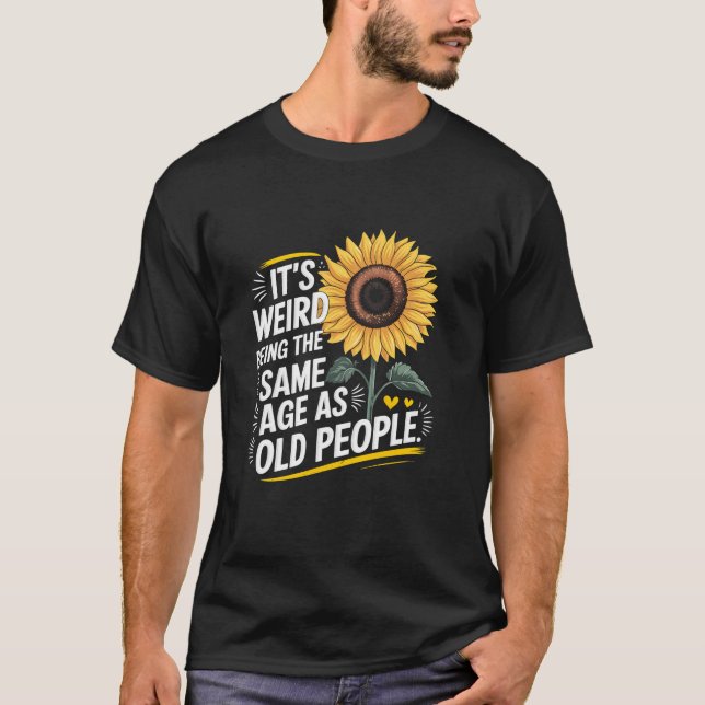 Konstigen är densamma som den gamla folkfödan t shirt (Framsida)