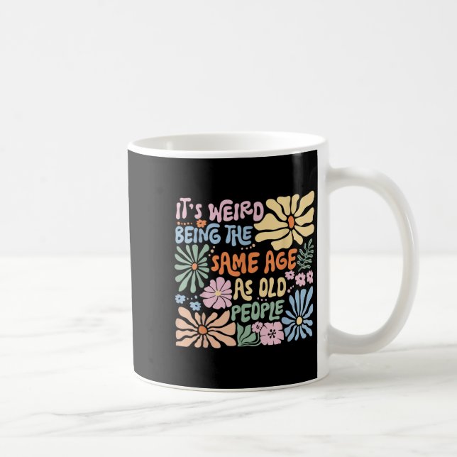 Konstigen är densamma som den gamla människan... kaffemugg (Höger)