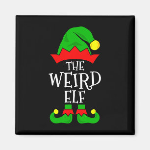 Konstigen Elf Funny Matching Family Group Christma Magnet