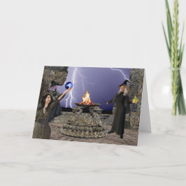 Konstigen Sisters kastar en stavning Kort