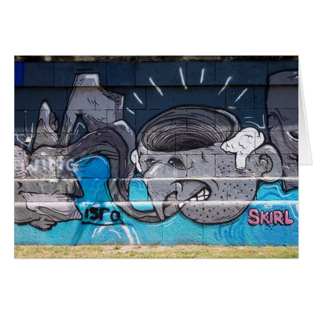 Konstigens chef hälsningskort (Framsidan Horizontal)