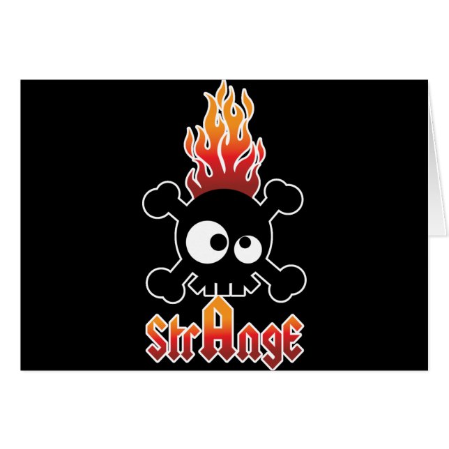 Konstigt Hälsningskort (Framsidan Horizontal)